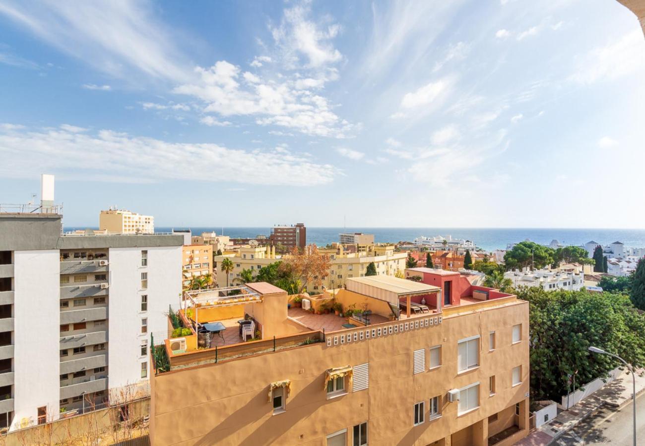Reformado Apartamento En El Centro Con Vista Al Mar Torremolinos Kültér fotó