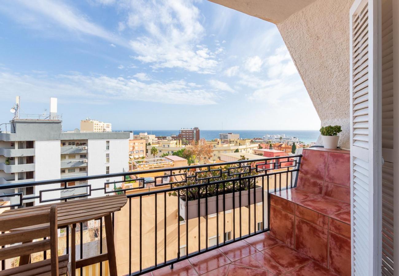 Reformado Apartamento En El Centro Con Vista Al Mar Torremolinos Kültér fotó